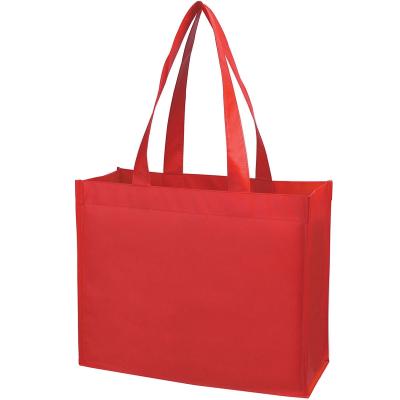 China 100% Customized Printing Recycled Promotional Shopping Eco-Friendly Tote Non Woven Bag for sale