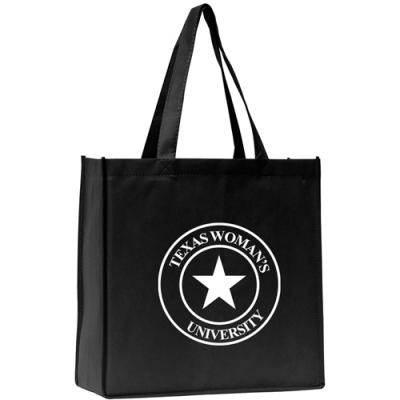 China 100% Eco-friendly Promotional Customs Recycle Non Woven Shopping Tote Bag for sale