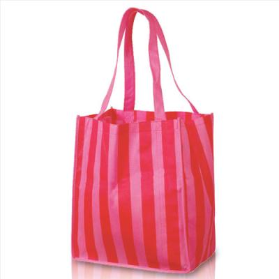 China 100% Nonwoven Materials Eco-Friendly And Style Handled Nonwoven Tote Bag for sale