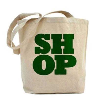 China 100% Custom Made Eco-Friendly Cotton Logo Printed Large Reusable Eco Friendly Canvas Tote Shopping Bag for sale