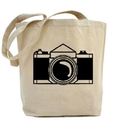 China Hot Sales 100% Eco-friendly Blank Custom Printed Reversible Polyester Cotton Bag for sale