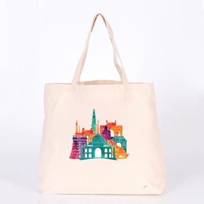 China 100% Custom Logo Printed Recyclable Cotton Bag Eco Friendly Eco Friendly for sale