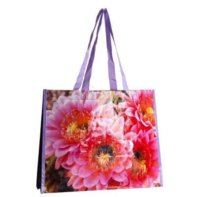 China 100% Custom Wholesale High Quality Full Printing PP Woven Bags Eco-friendly for sale