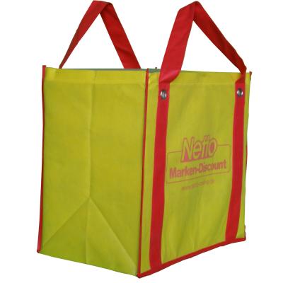 China 100% Customized Eco-Friendly Recyclable Promotional Non Woven Printing Bag PP Nonwoven Shopping Bags for sale