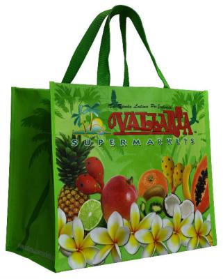 China Eco-friendly 100% Reuseable Good Quality Laminated Nonwoven Shopping Bags for sale