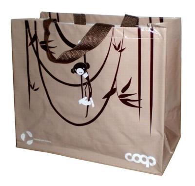 China Eco-Friendly 100% Recyclable Laminated Nonwoven Shopping Bags for sale