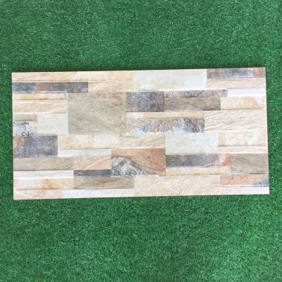 China Popular 300X600mm Africa Rustic Tiles Inject Cheap Exterior Rough Porcelain Wall Tile In Gabon for sale