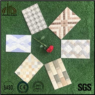 China Modern Design Africa Fashion Home Small Size Colorful 200x300mm Vitrified Ceramic Wall Tile for sale