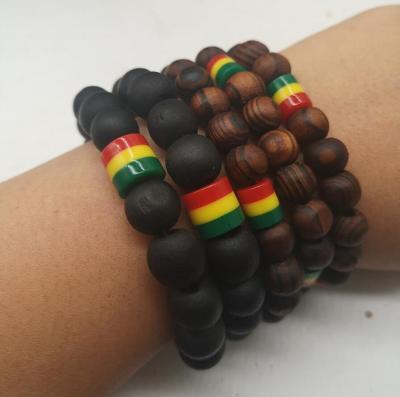 China BOHEMIA Wholesale African Rasta Bead Bracelets for sale