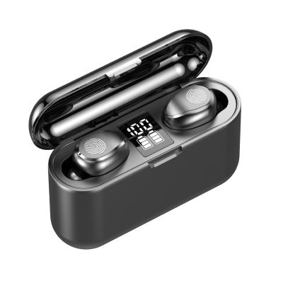 China MINI BT 5.0 High Fidelity Sport Earbuds Mini Earbuds Mic Charging Box F9 Sound Quality Earbuds Wireless Headset for sale