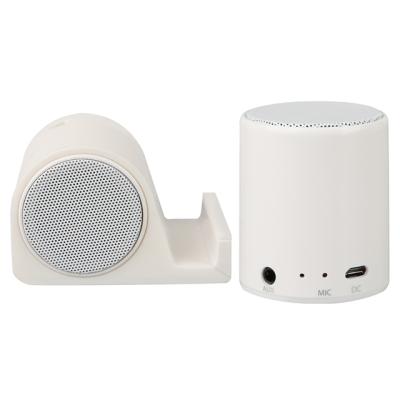 China No Mini Portable Outdoor Loudspeaker Subwoofer Wireless BT Speaker With Stand For Phone for sale