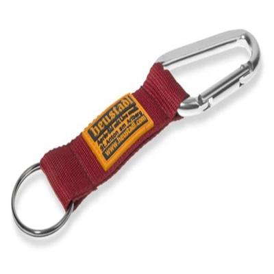 China Short Lanyard Key Chain Strap Lanyard With Aluminum Carabiner Hook&Key Chain for sale