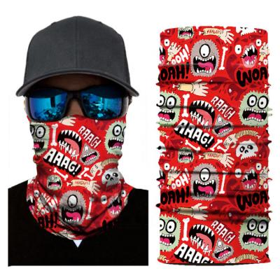 China Soft Custom Multifunctional Bandana Bandana / Face Mask Motorcycle Tube Scarf for sale