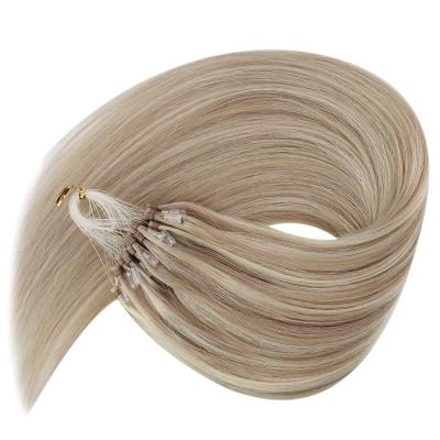 China Microlink Hair Extensions Straight / Body Hair Straight And Body Wave All Color 100PCS/Pack #27/#30/#613 For Women for sale