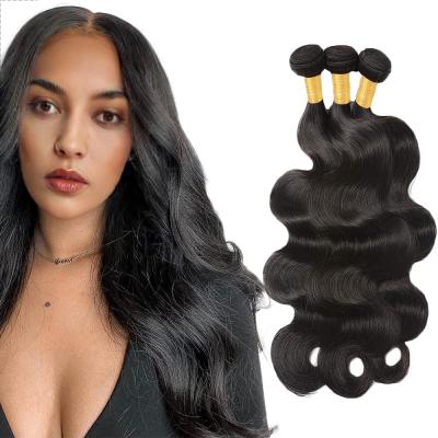 China Raw Body Wave Hair Bundle Virgin Cuticle Aligned Hair, Hair Weave Bundle Extension, Wholesale 10A Mink Virgin Brazilian Hair Vendor for sale