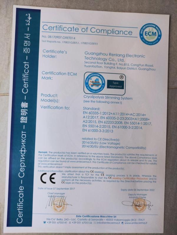 CE - Guangzhou Renlang Electronic Technology Co., Ltd.