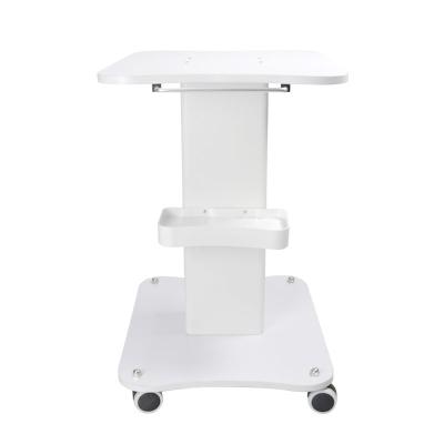 China Single Spa Styling Pedestal Rolling Craft Trolley Cart For Beauty Salon for sale