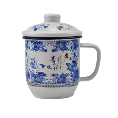 China Sustainable Ceramic Coffee Mug Metal Drinking Mugs Sublimation Mugs Suppliers for sale