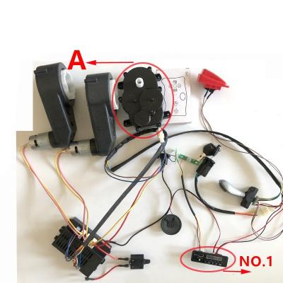 China Ride On Toy 12V Ride On Electric Toy Car Wiring Harness Motor Gearbox MP3 Controller for sale