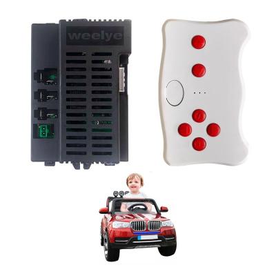 China Ride On Toy Weelye 12V RX71 FCCE 40A High Power Kids Ride On Power Wheel Toy Car Controller Remote Control Kit for sale