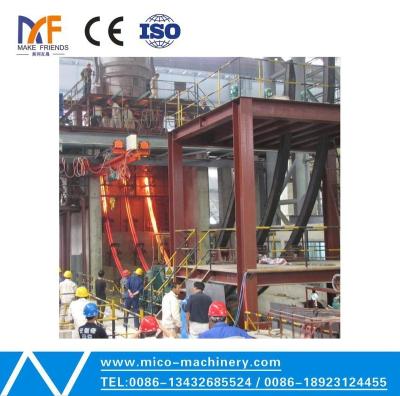 China Continuous casting machine. 8mm copper wire upcasting continuous casting machine for sale