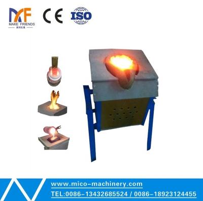 China Welding glass in metal container induction heating machine for sale