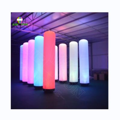 China Advertising/Event/Promotion/Decoration OEM factory custom made inflatable cone/inflatable tube man/inflatable pillar for sale