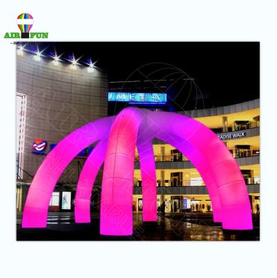 China Advertising/Event/Promotion/Decoration AIRFUN  Giant Removable Inflatable Dome Buildings/ Arch Inflatable Air Structure/ inflatable camping tent for sale