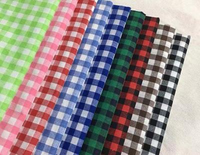 China [Solid fabric] viable pure cotton plaid fabric AB028-1 for sale