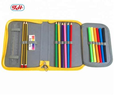 China Schools & Offices Artist Pencil Case Drawing Zipper Pencil Case Stationery Set Promotion Gift for sale