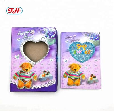 China Hardcover Book Fast Delivery Kids Designs 32 K Notebook With Lock Nice Gift Notebook for sale