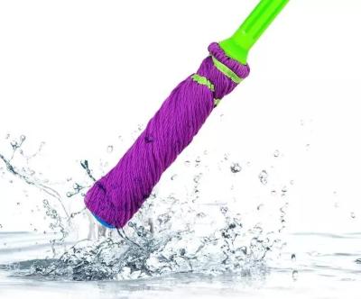 China Good Quality Viable Purple Floor Broom Twist Handle Twist Cleaning Magic Telescopic Broom for sale