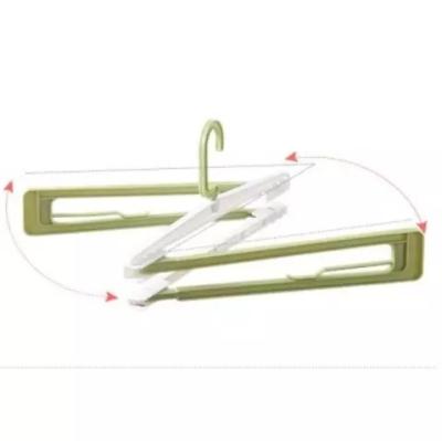 China Modern Home Storage Hanger 3 in 1 Plastic Laundry Rack Horses Clothes Drying Hanger for sale