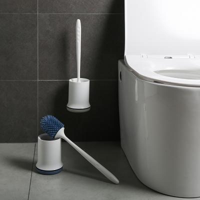 China Hand TPR Toilet Brush No Corner and Hole Drapery Toilet Brush Household Toilet Cleaning Reading Brush for sale