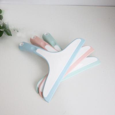 China Viable Scraper Household Silicone Stain Remover Glass Cleaner Brush Window Cleaning Squeegee for sale