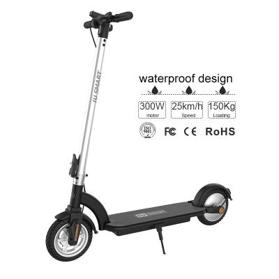 China 300w unisex electric scooter folding skateboard 30km/h portable smart high speed entertainment e scooters for elderly people for sale