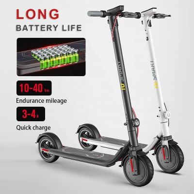 China 2022 Unisex Hot Selling CE FCC Certificate 36V 350W Fashion 8.5 Inch Pneumatic Tire Adult Folding Mobile Electric Scooter for sale