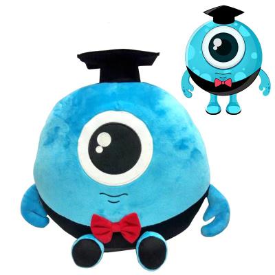 China Plush Toy Creative Cute Custom Plush Doll Stuffed OEM Stuffed Doll With LOGO for sale