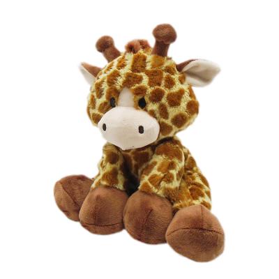 China Plush Christmas Stuffed Giraffe Plush Soft Toy For Kids Gifts for sale