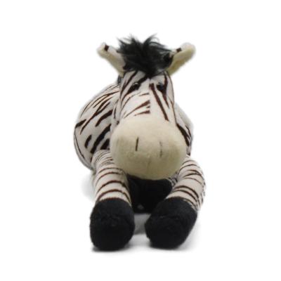 China Plush 17 Inch Soft Plush Doll Stuffed Zebra Hot Selling Plush Toys For Christmas for sale