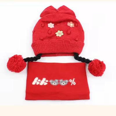 China Winter Breathable Baby Earflap Hat Warm Animal Hat For New Baby Autumn Winter Children Warm Wool Hats for sale