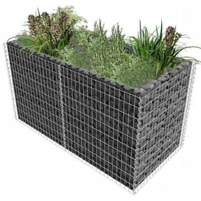 China Gabions Garden Decoration Garden Gabion Building Retaining Wall Stone Gabion Basket for sale