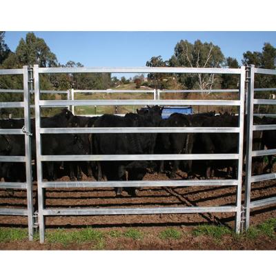 China Easily Assembled Galvanized Steel Farm Fence Livestock Cattle Panels And Gates For Sale for sale