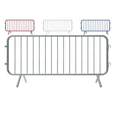 China Hot Dipped Galvanized Construction High Security Bicycle Barricades / Steel Barricades for sale