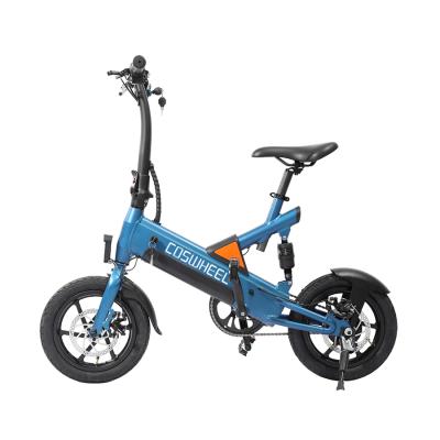 China City folding ebike 2021 hot sale road two ebike battery bicycles full suspension cheap electric city bike for sale