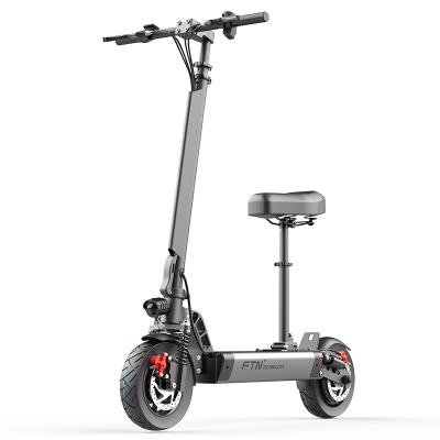 China Coswheel Unisex Folding Electric Scooter 10 Inch Tire 500W 48V Fast Adult Electric Scooter for sale