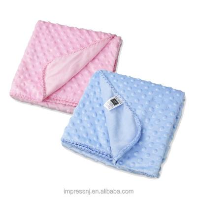 China Baby fire retardant high quality minky security blanket for sale