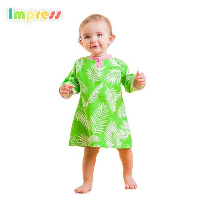 China 2019 Wholesale Newborn Baby Dress Newborn Baby Outfit Anti-static Modern Soft Cotton Baby Dress Girls for sale