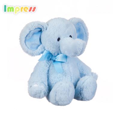 China Lovely Stuffed Animals Customized Size 30cm Elephant Plush Toys for sale