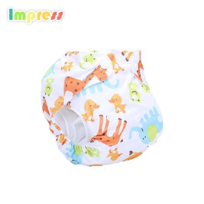 China Factory Supply Cheap Cloth Diaper Baby Printed Sleepy Diaper for sale